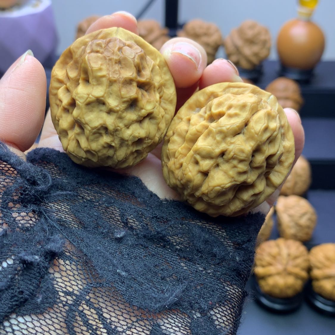 【闪购商品】文玩核桃吊坠玉龙蛤蟆头