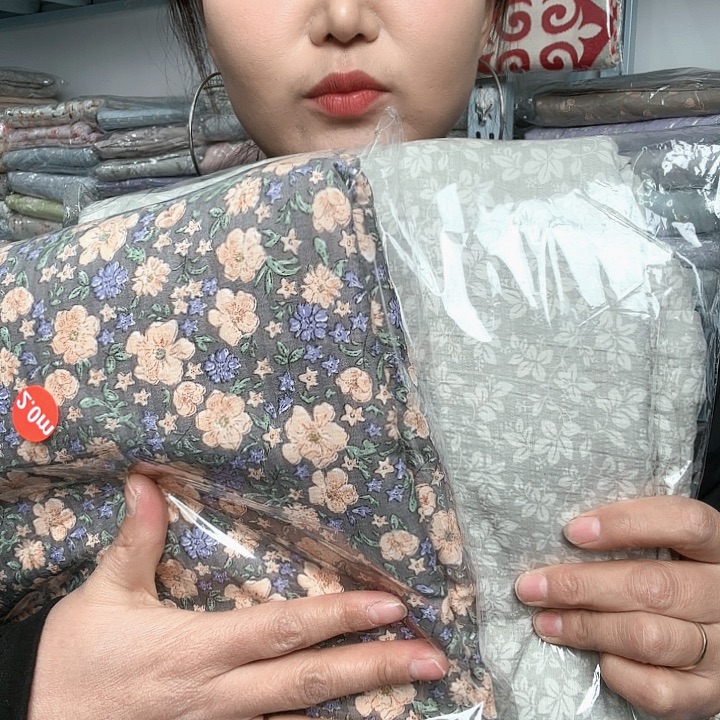 棉棉好看的双人被套