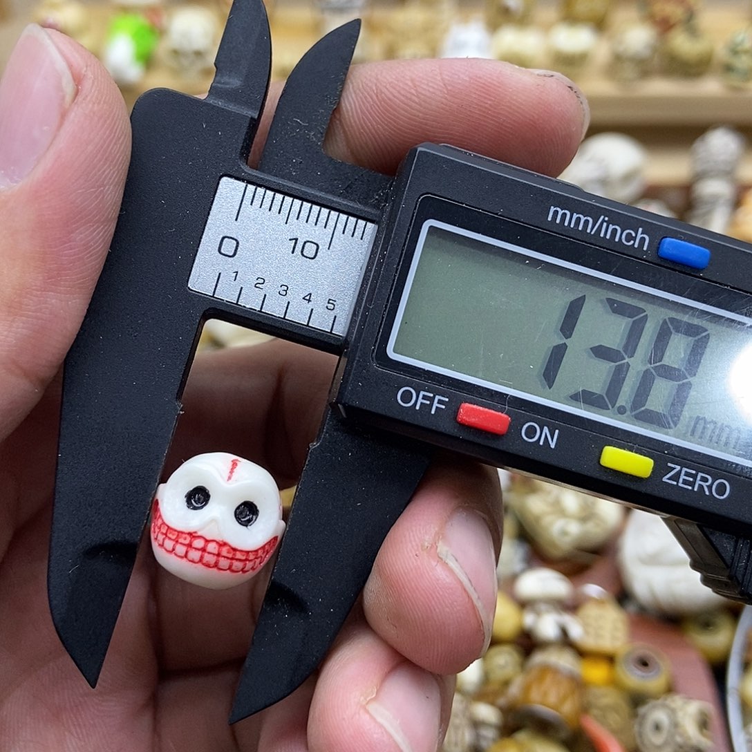 其他驼骨鹿角阿呆配饰背云