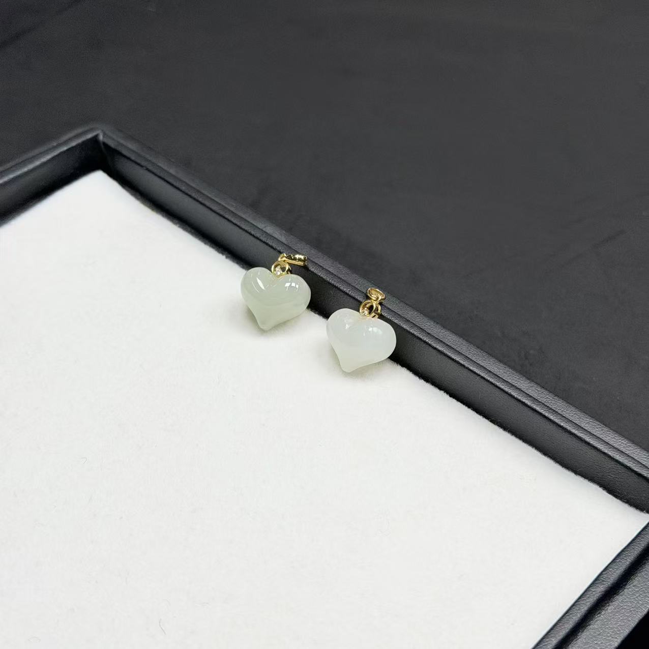【睿泽赏宝】S925和田玉爱心吊坠有瑕/多样性发一13*15*10KL0010544