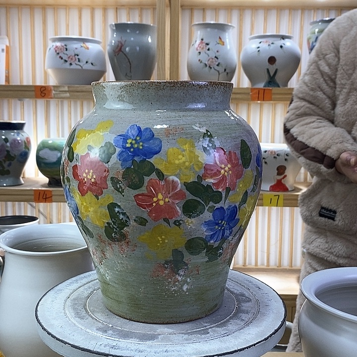 罐陶瓷陶瓷付出付出