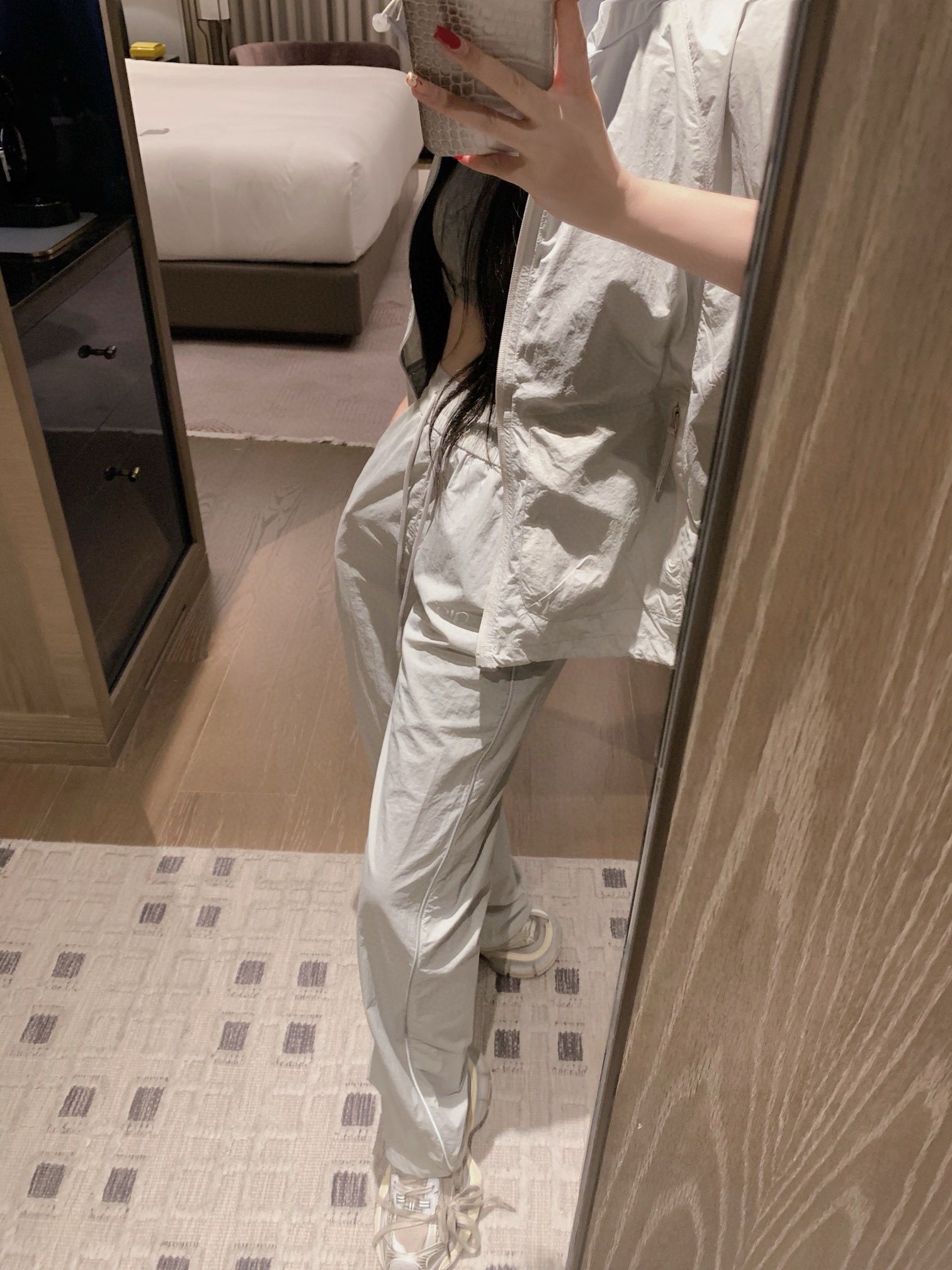防晒工装裤女2025夏季新款裤子长裤运动裤休闲裤女裤