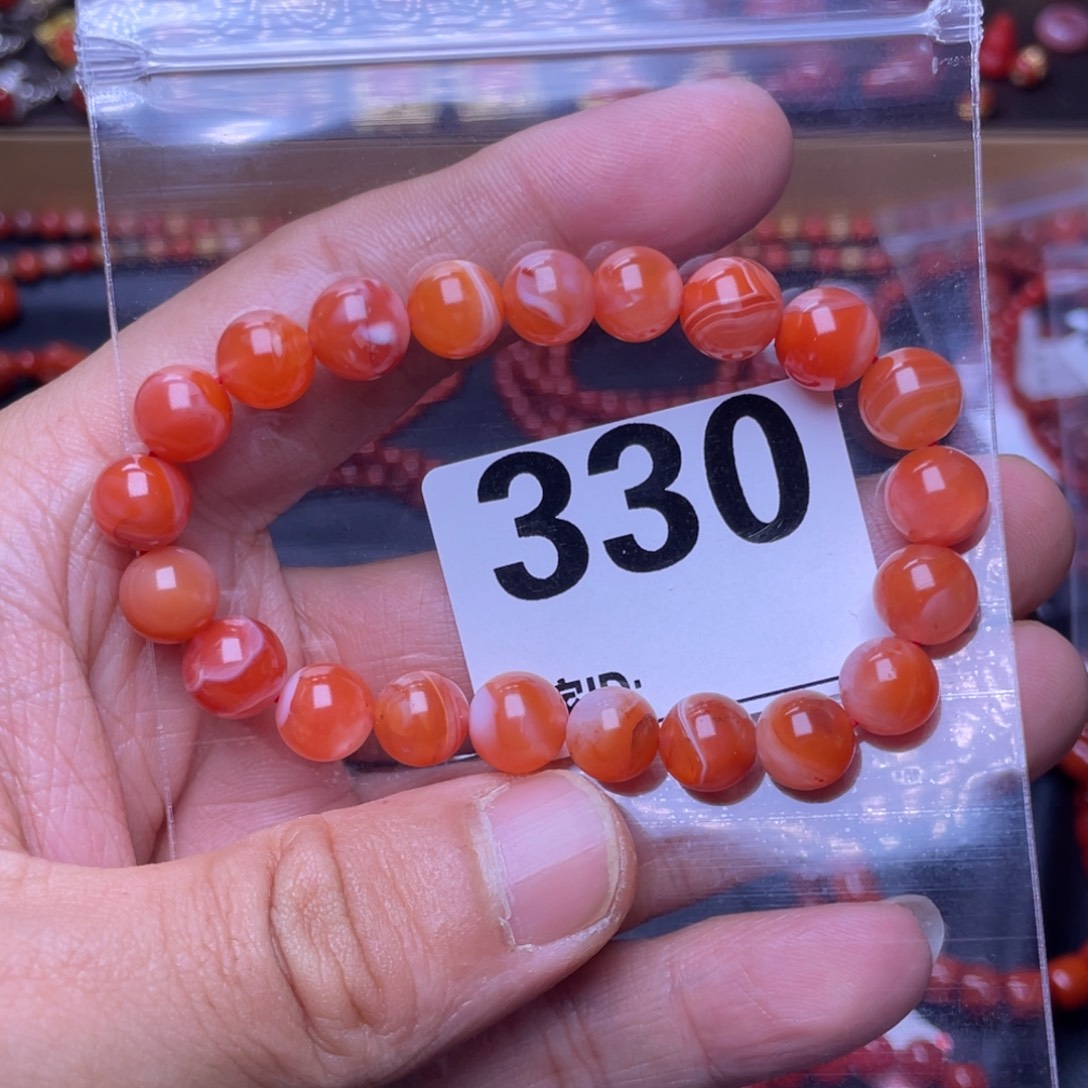 南红玛瑙未镶嵌手串