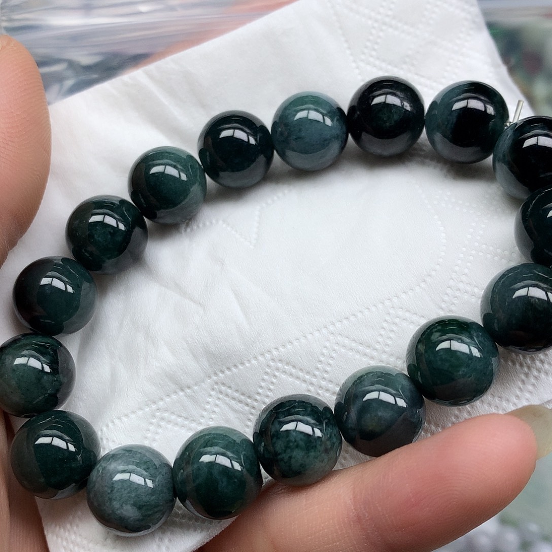翡翠未镶嵌手链翡翠