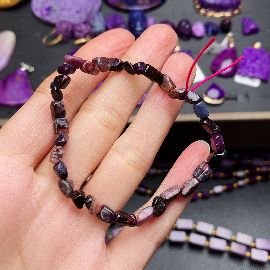 苏纪石（舒俱来）手链未镶嵌