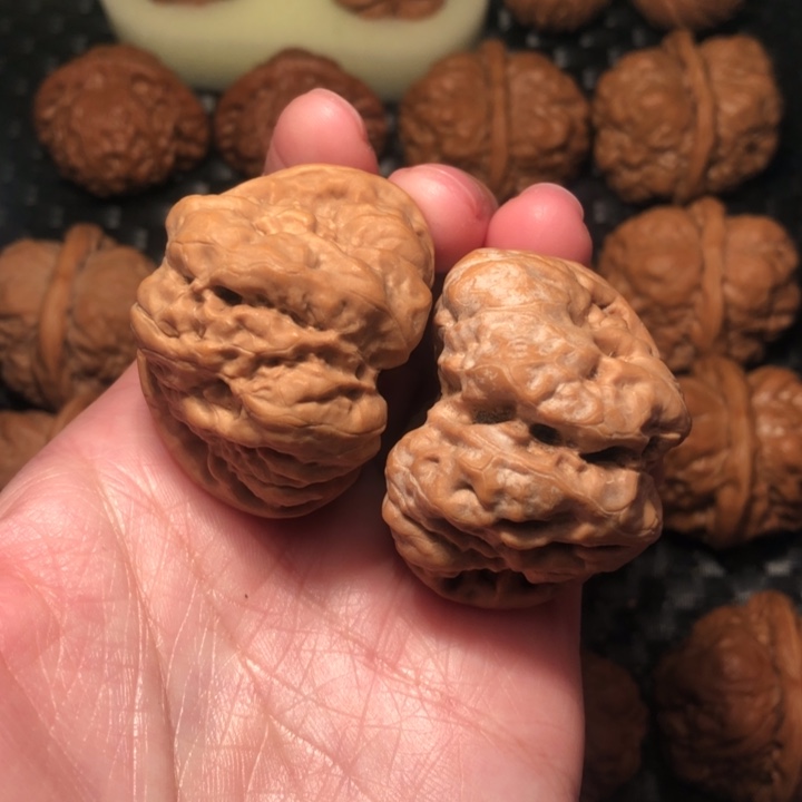 文玩核桃把件朝**我四开