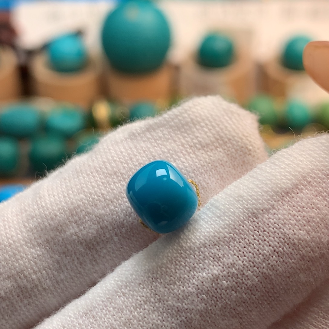 绿松石未镶嵌绿松石8.2nm