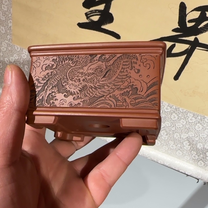 紫砂花盆沿****o全手工制作