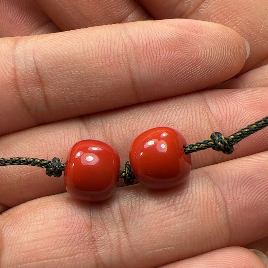 南红玛瑙珠子未镶嵌东****情