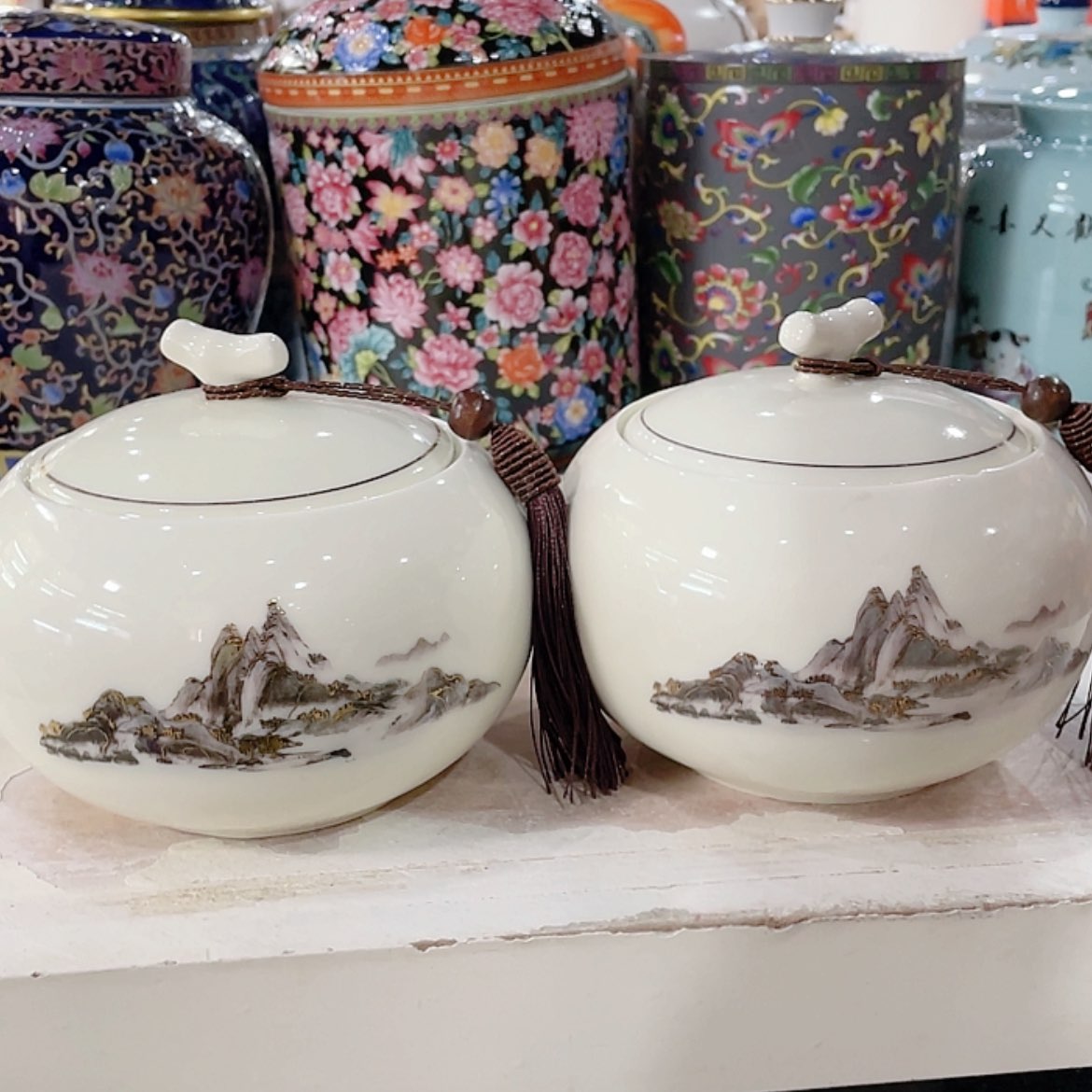 【闪购商品】罐陶瓷茶叶罐密封罐