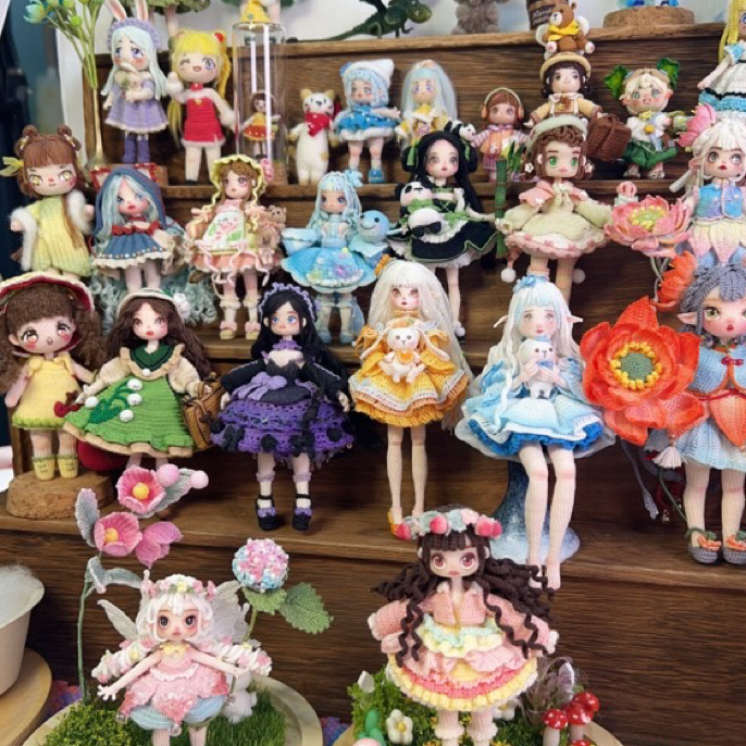 【定金】钩针玩偶｜微钩娃娃｜直播选款｜纯手工编织No退No换