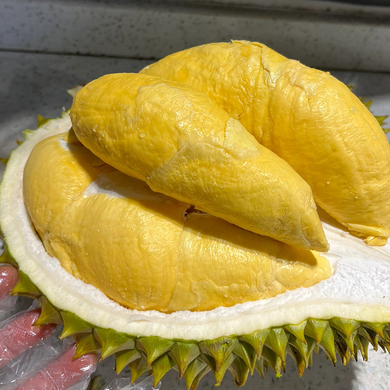 【特价福利无差评售后】【梦婷专属】越南干尧鲜榴莲A果保4房【榴莲同城送】3-9斤可选核小干尧越南
