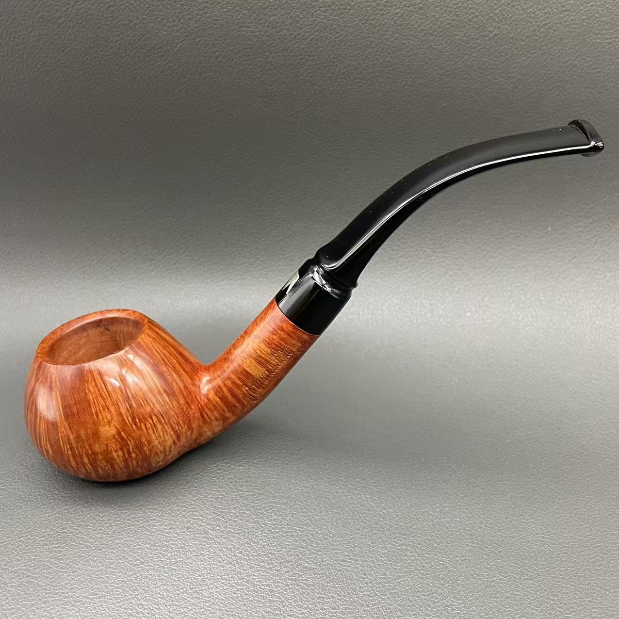 意大利火焰王1993年反火焰光面火焰直纹经典弯苹果烟道