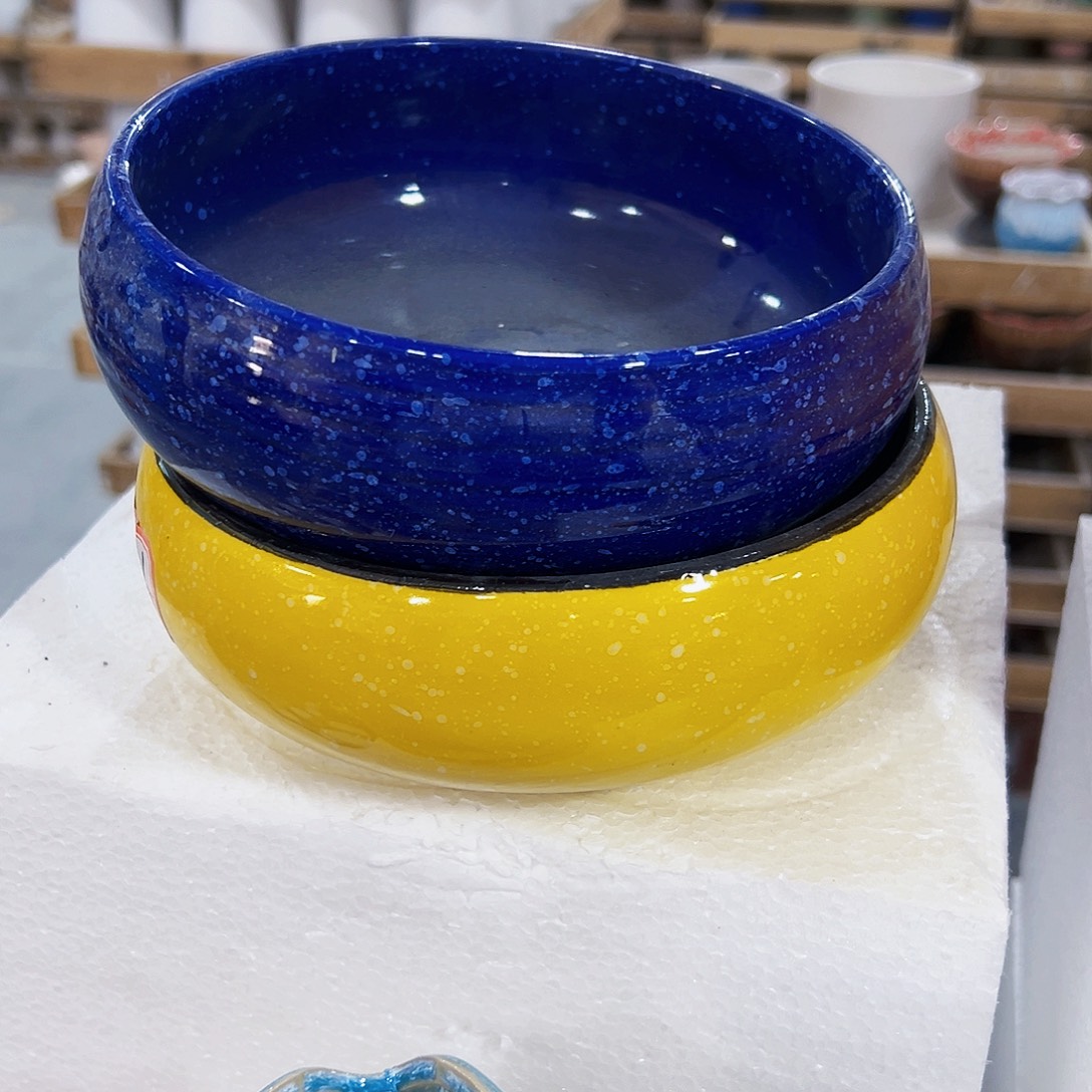 无孔外贸尾单陶瓷花盆凑单10米包邮