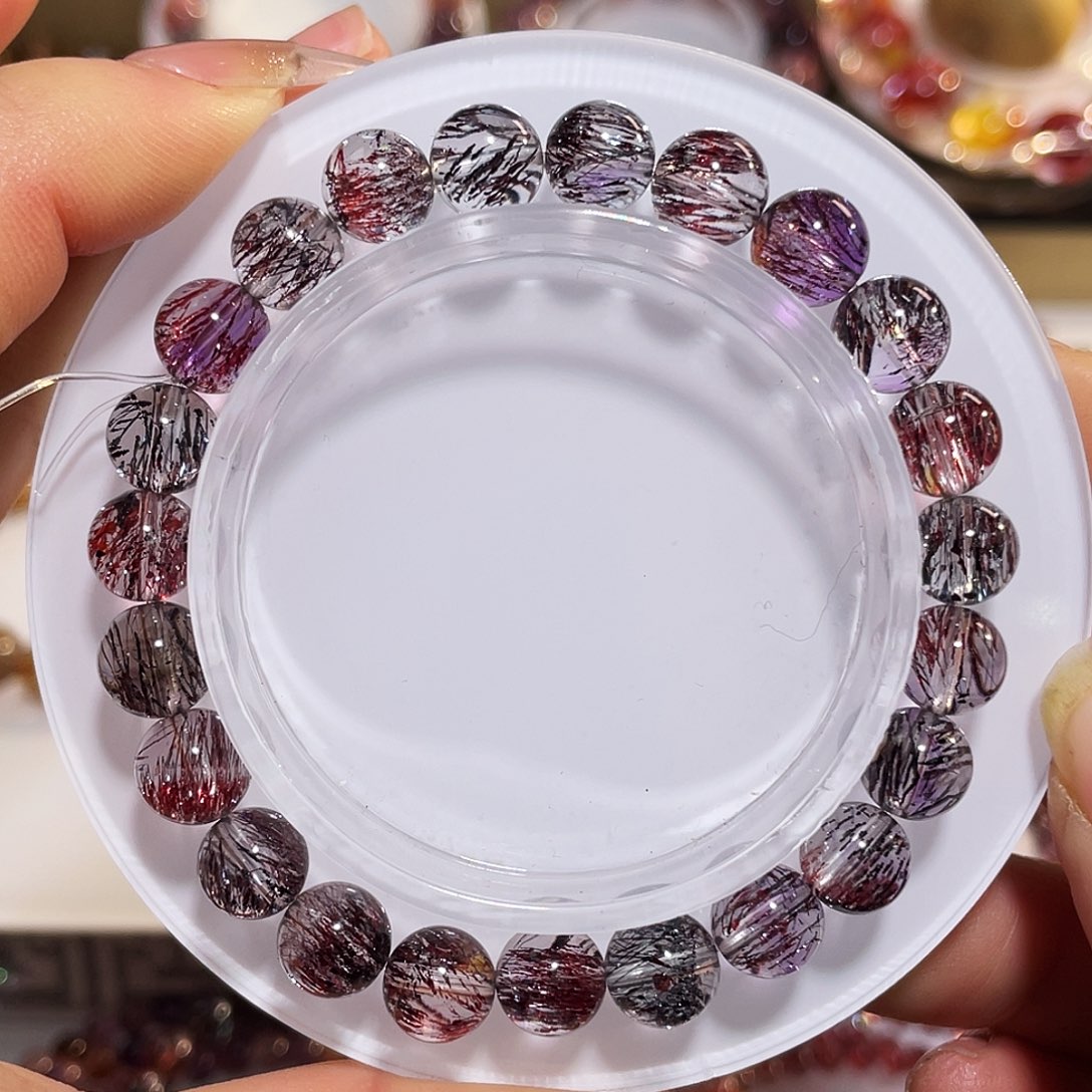 水晶手链未镶嵌ℳ****^手链8.5