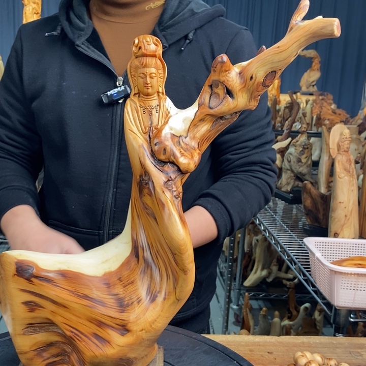 柏木（崖柏）随型摆件