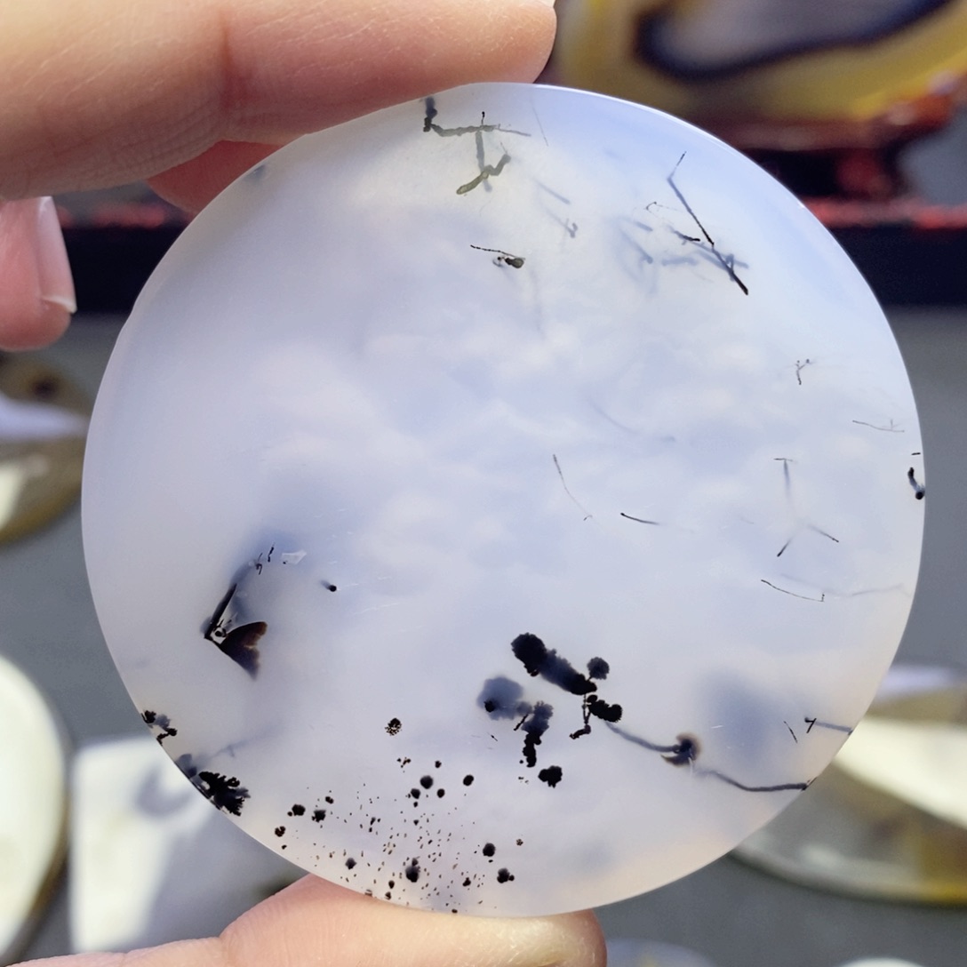 玛瑙/玉髓颈饰未镶嵌编号15