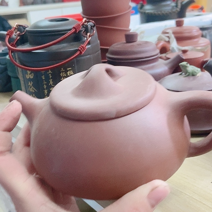 紫砂茶杯宜兴紫砂手工制作