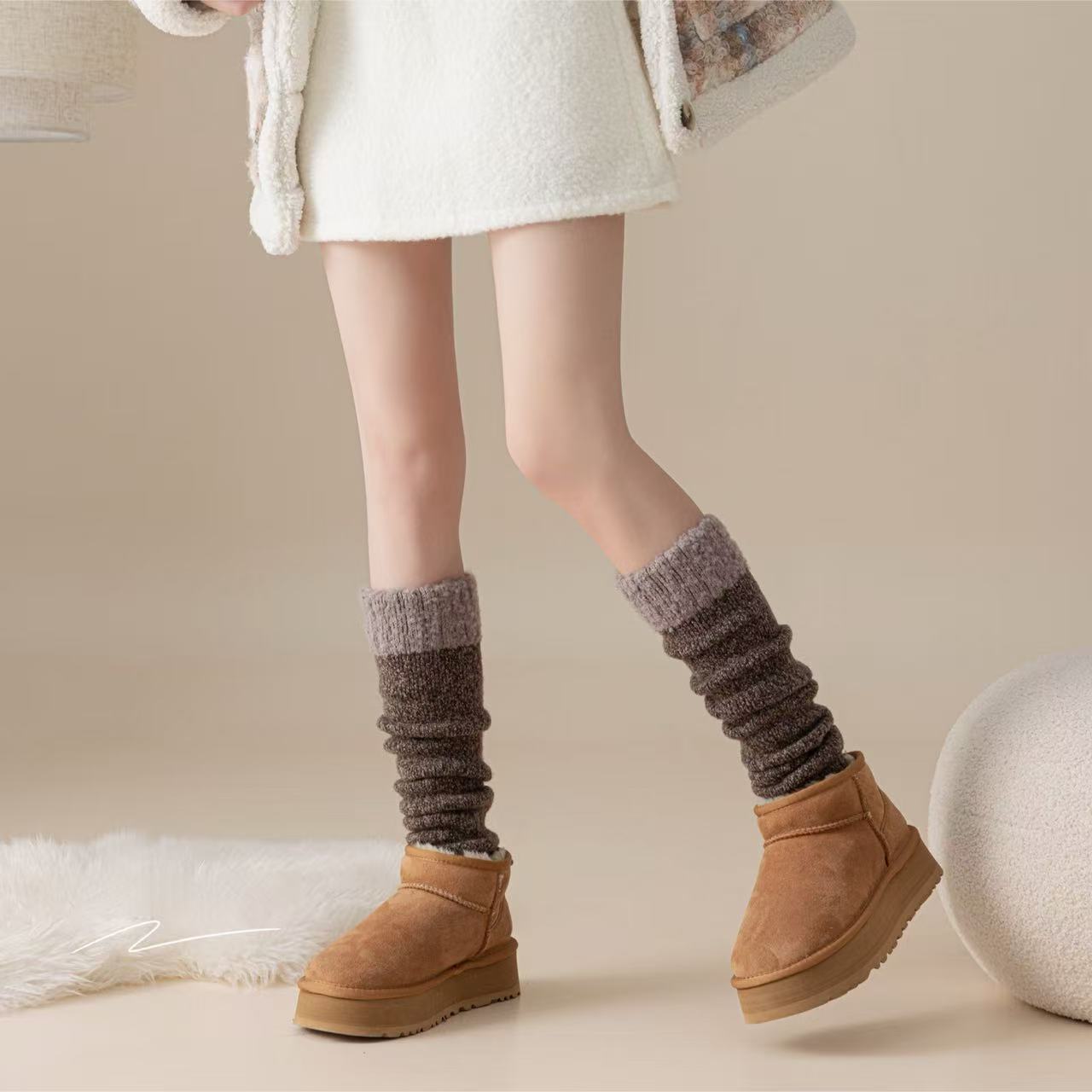 【袜子】羊毛加厚袜子T25124