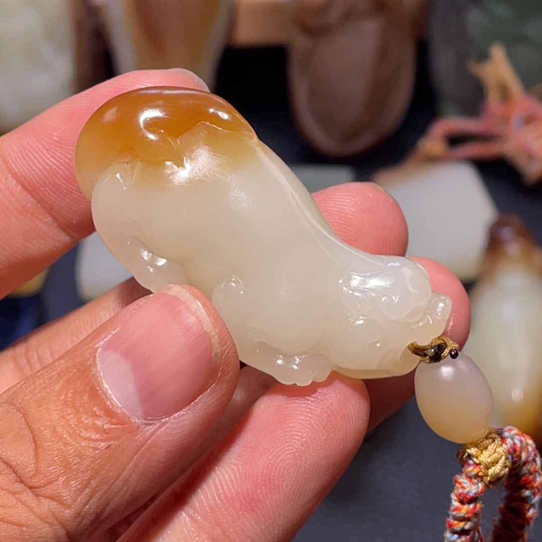 和田玉未镶嵌戒指