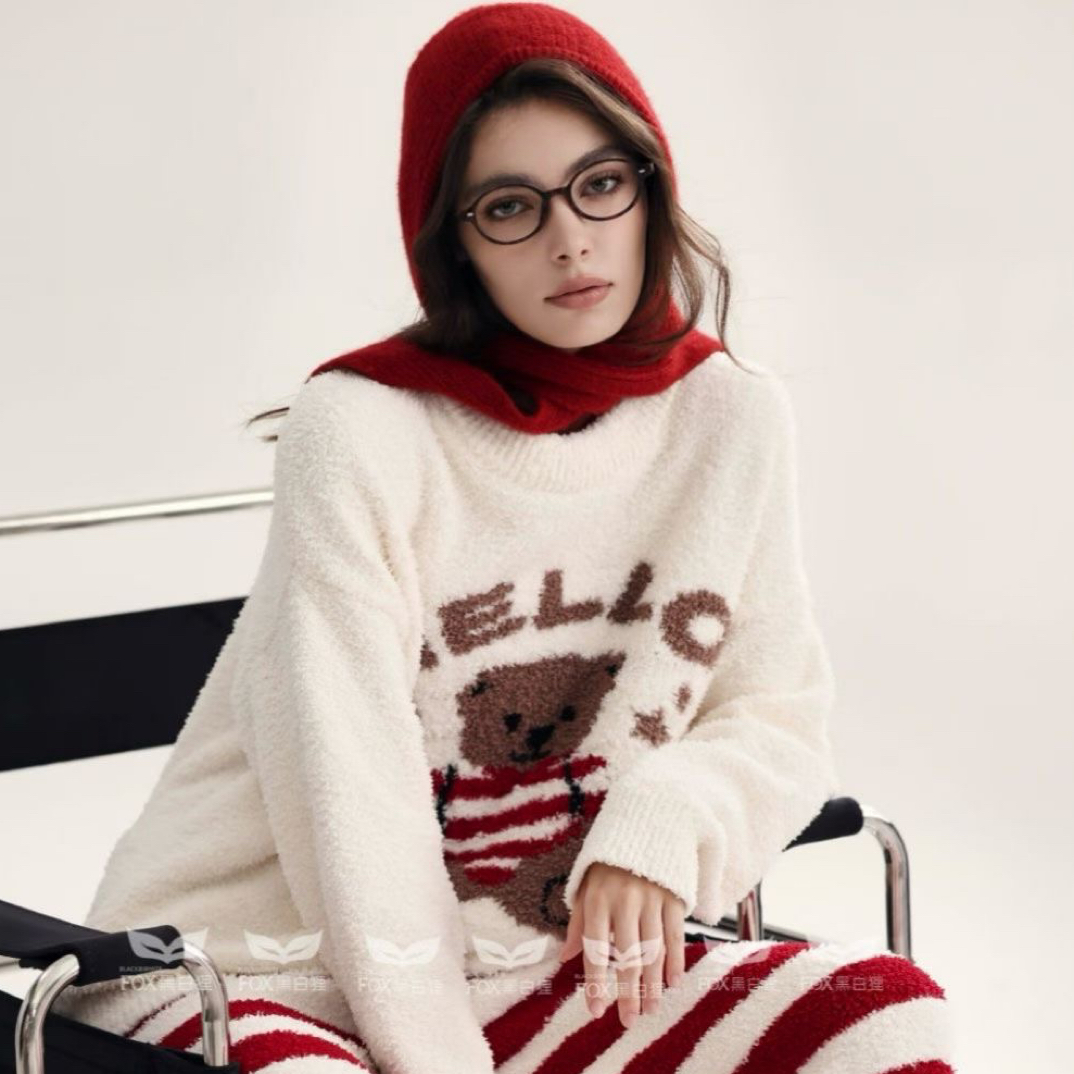 【虾米推荐】秋冬加厚睡衣套装（对号入座）