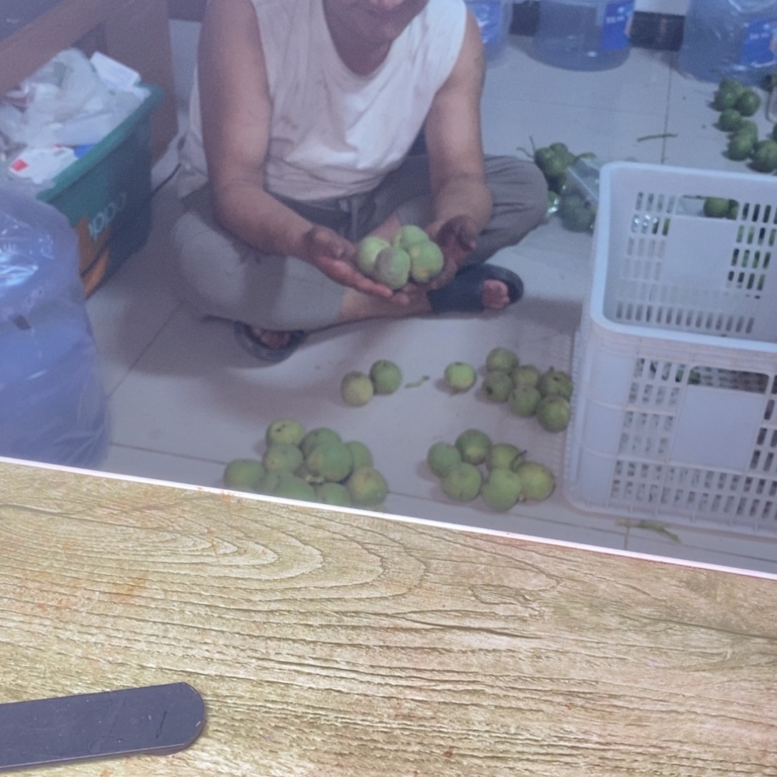 核桃把件南瓜墩小果青皮6个，不退不换