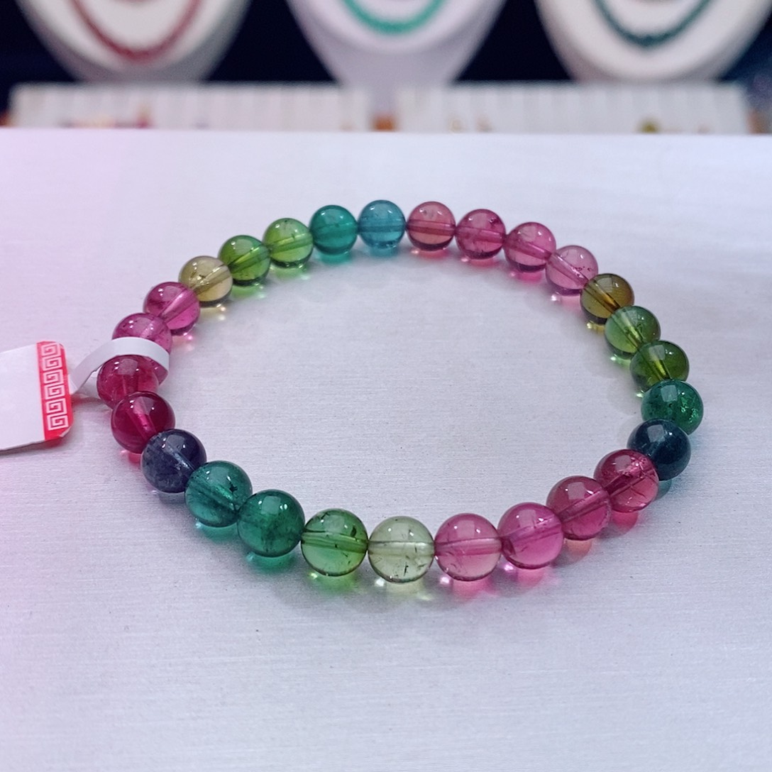 碧玺手链未镶嵌碧玺手链