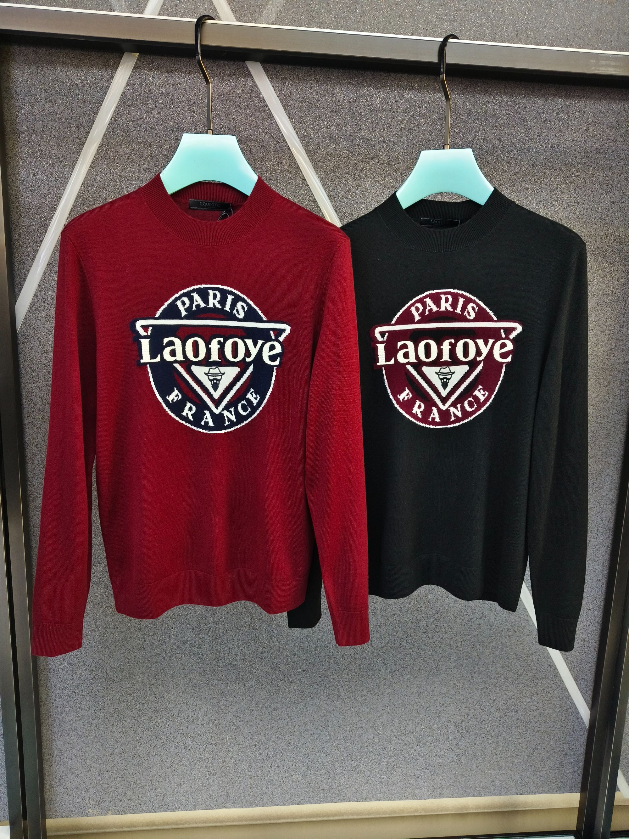 拉萨伴尼布洛  轻奢男装小老佛爷设计师款羊毛衫