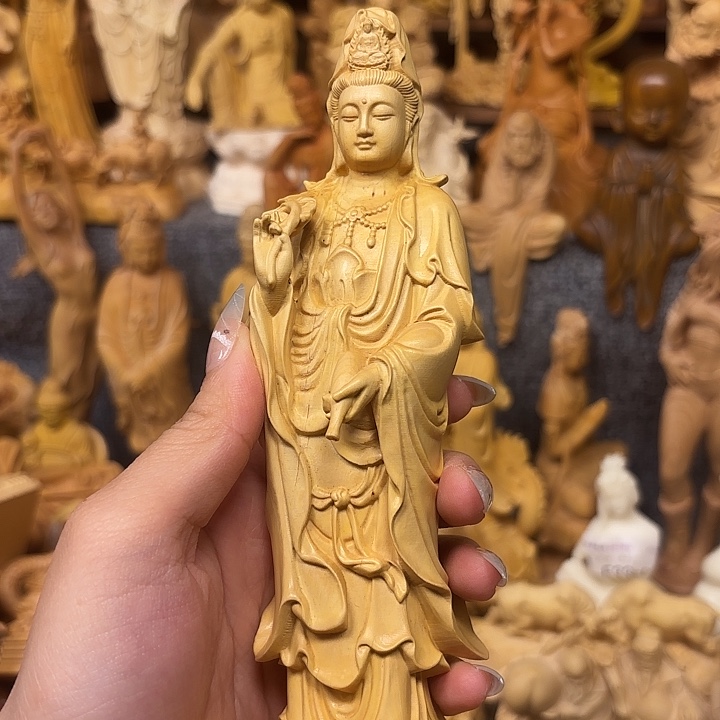 黄杨木黄杨木瑕疵观音