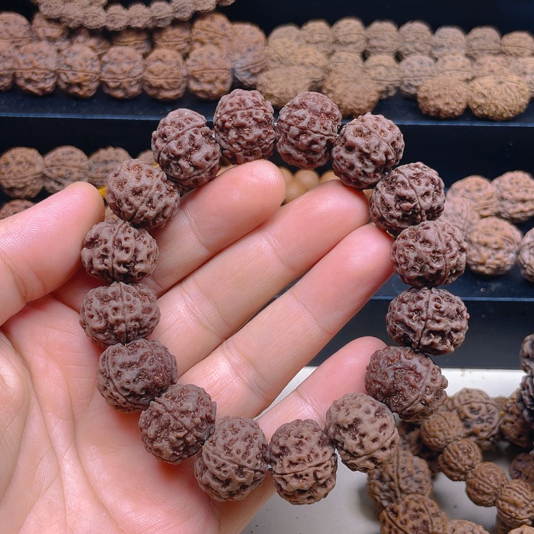 金刚菩提手串20mm经典五星双龙