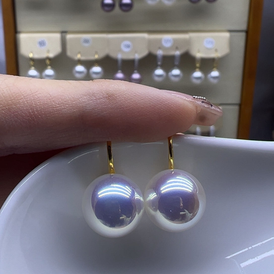 未镶嵌耳饰淡水珍珠