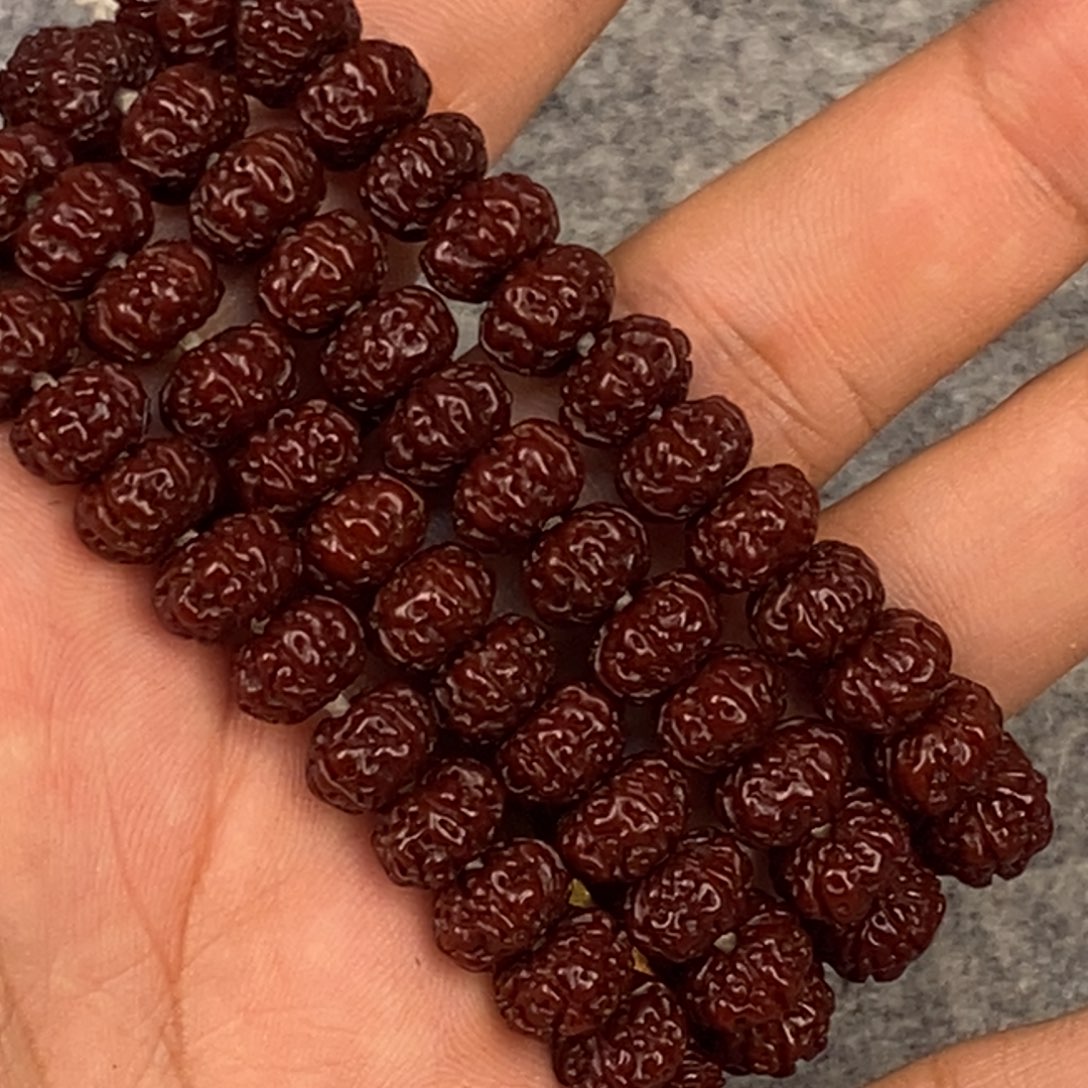 偶***神吊坠金刚菩提平细