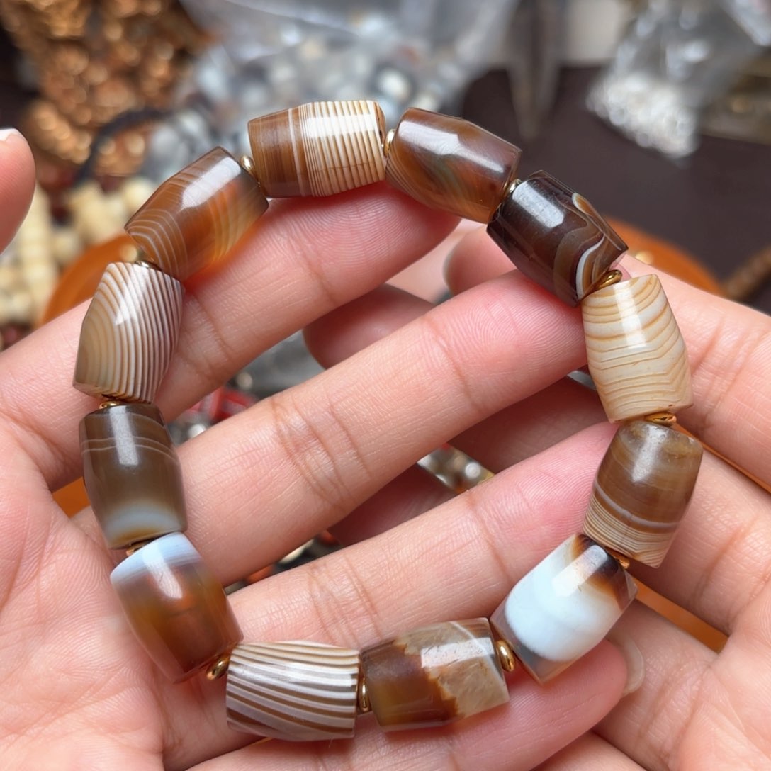 铜星月菩提挂件菩提