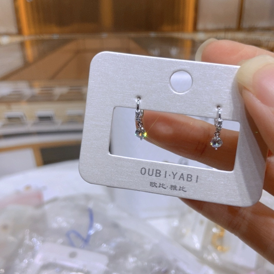 琉璃纯铜合金耳骨