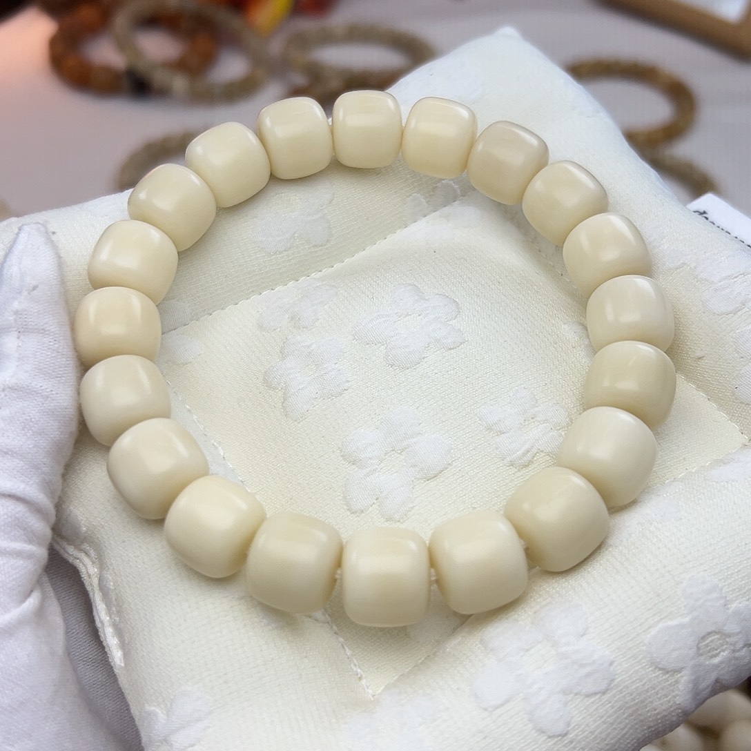 菩提根/象牙果吊坠14干磨燕麦奶咖白发一条