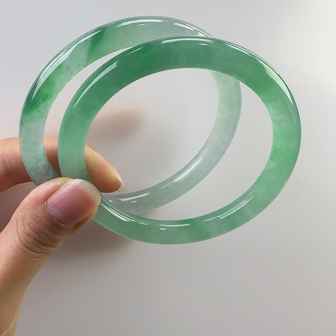 朝***）非金属冰飘绿花叮当