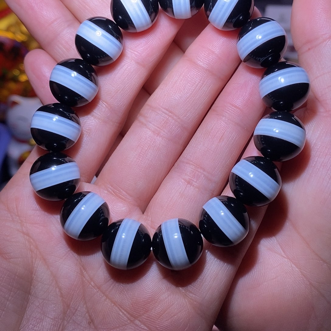 玛瑙/玉髓手串未镶嵌李*菜