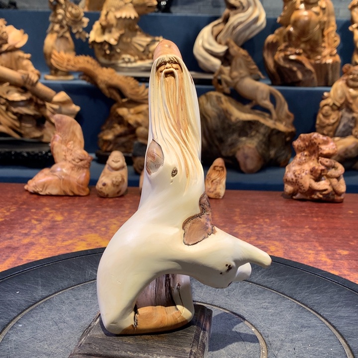 柏木（崖柏）根雕摆件