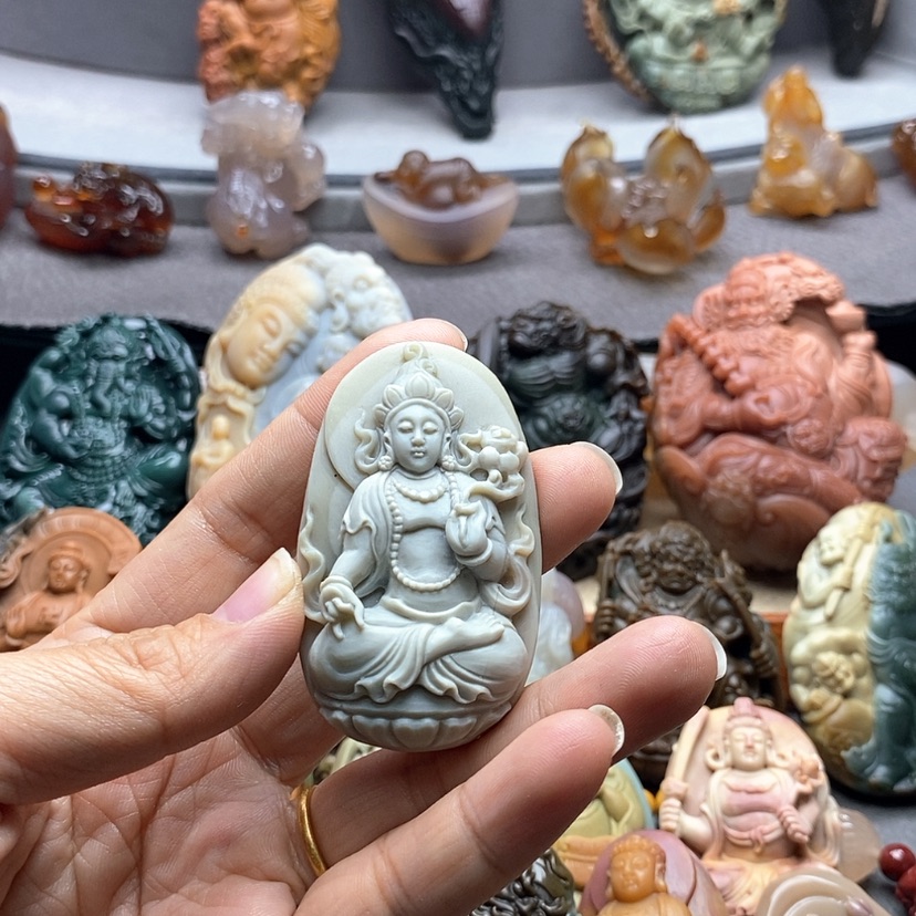 【闪购商品】未镶嵌吊坠定制石英质玉
