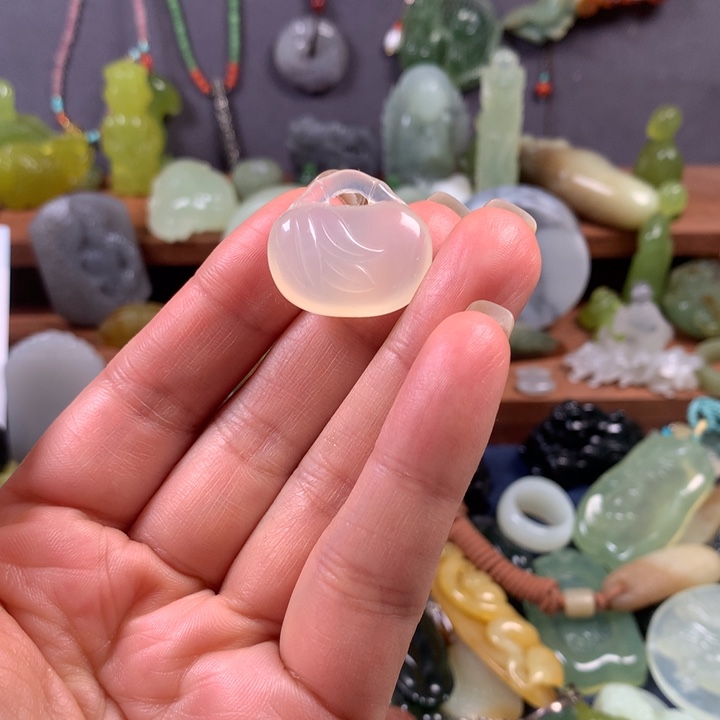 岫玉挂件未镶嵌挂件