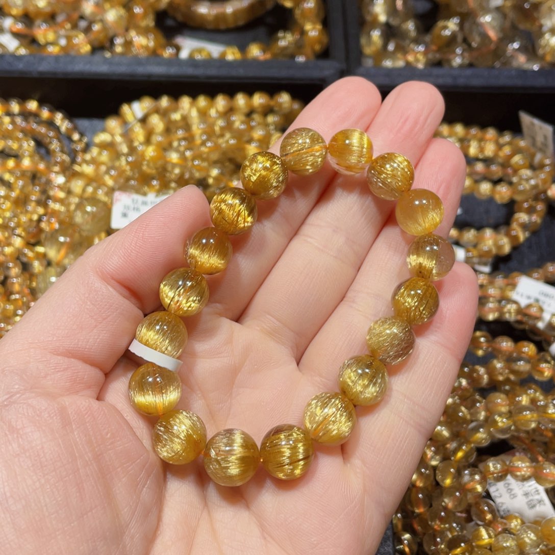 水晶手链未镶嵌天然水晶手链