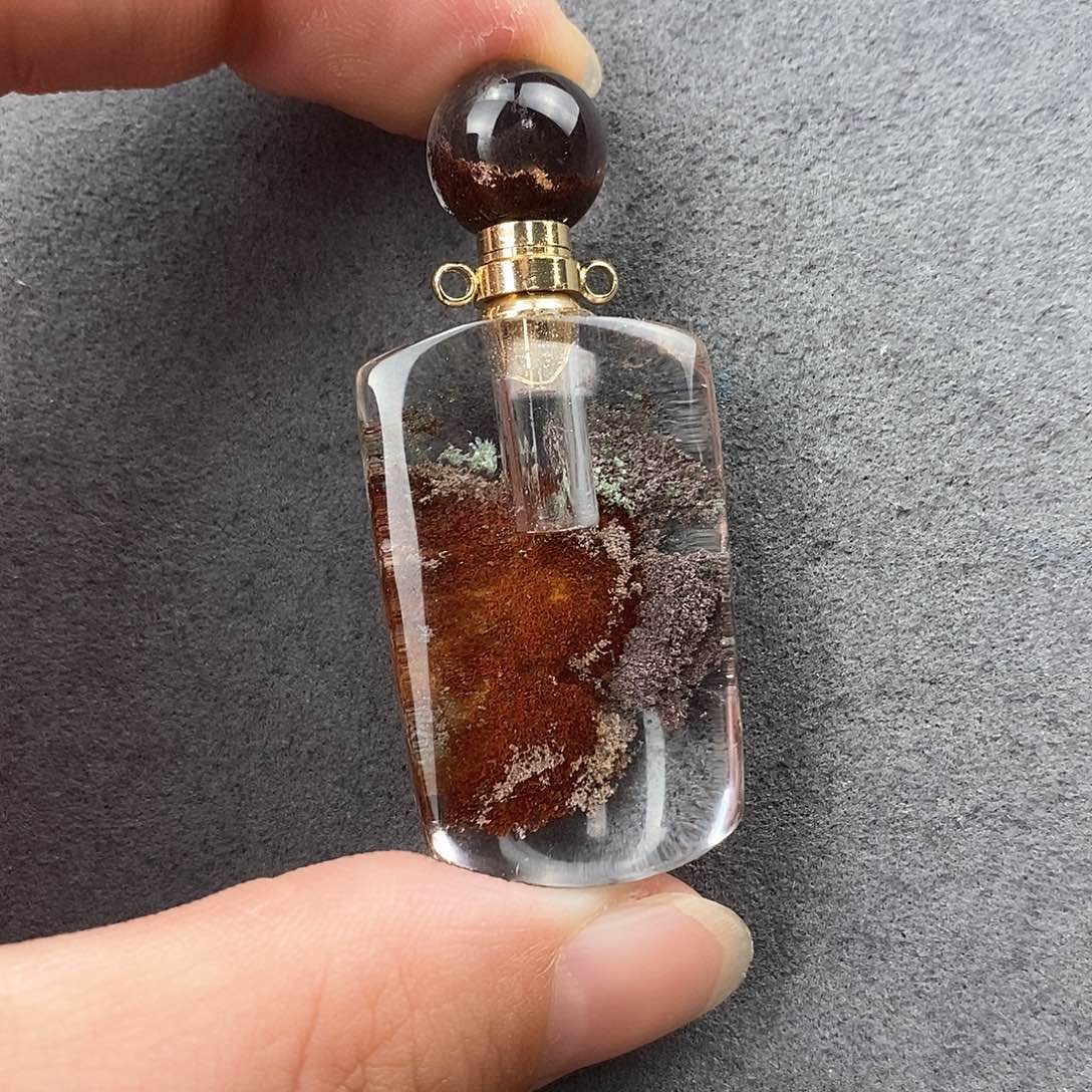 查罗石颈饰合金天然