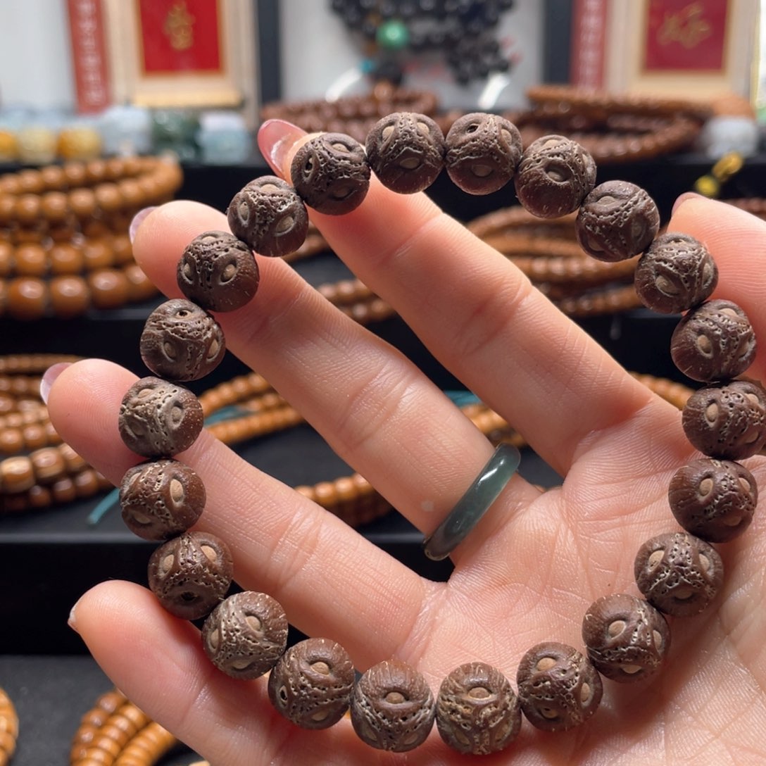 紫金鼠手串有*想11.4*12紫金鼠原皮手串