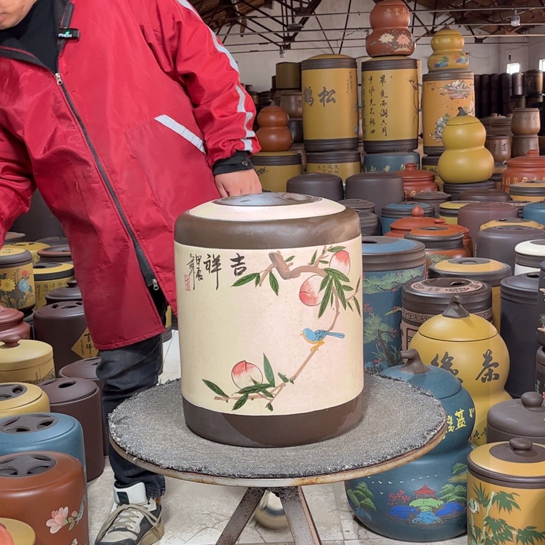 紫砂茶叶罐茶叶罐