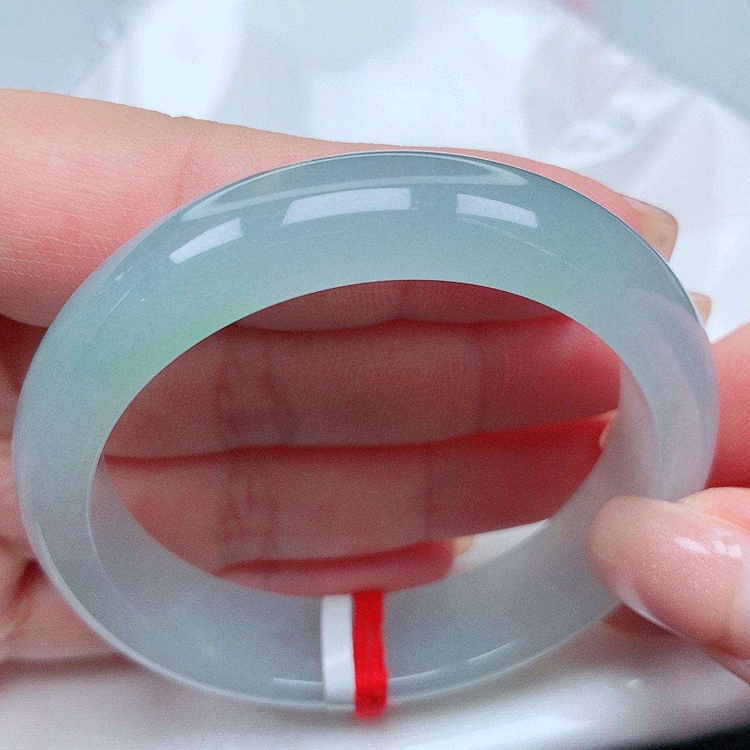 翡翠手镯未镶嵌冰胶胶3微瑕⭐️