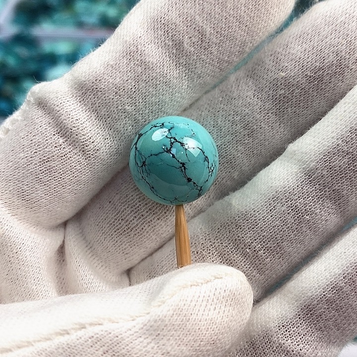 Y***D绿松石未镶嵌珠宝奇石