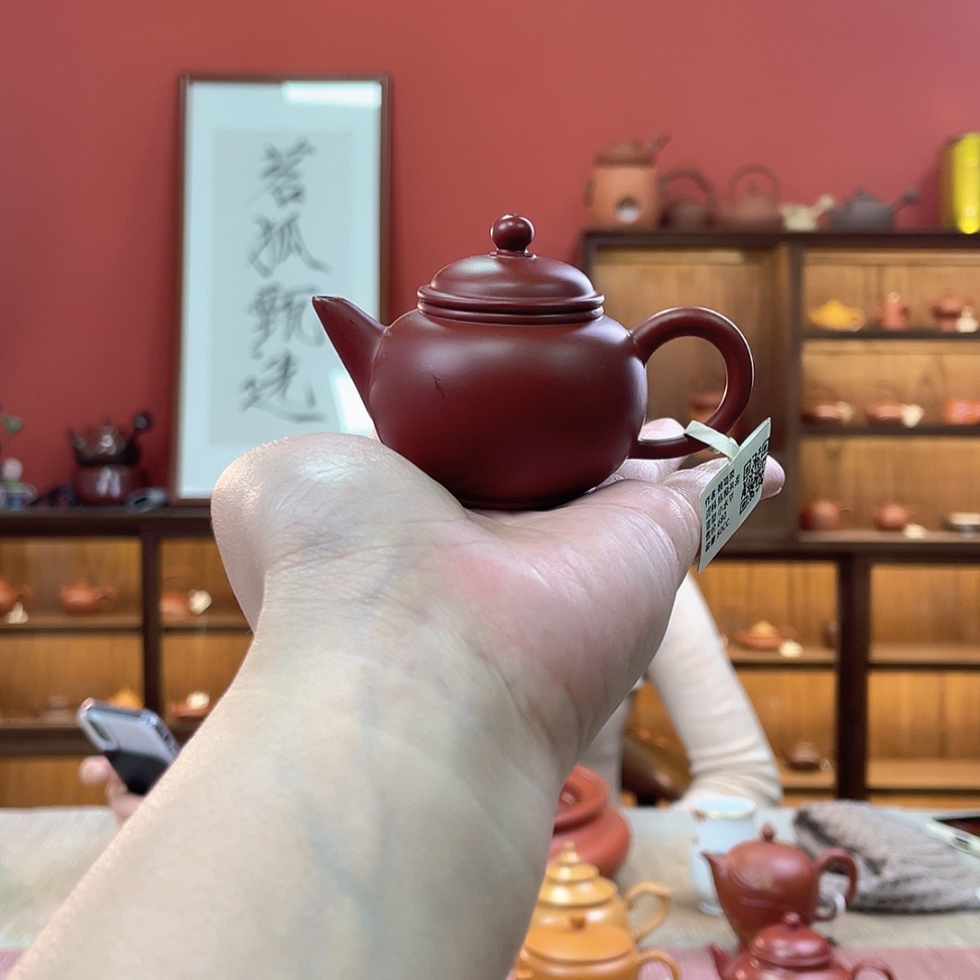 紫砂茶壶潮州全手工手拉壶