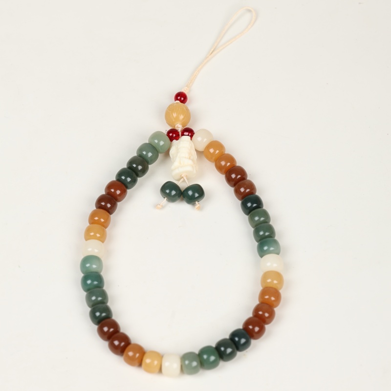 多彩菩提手机链手串MK578