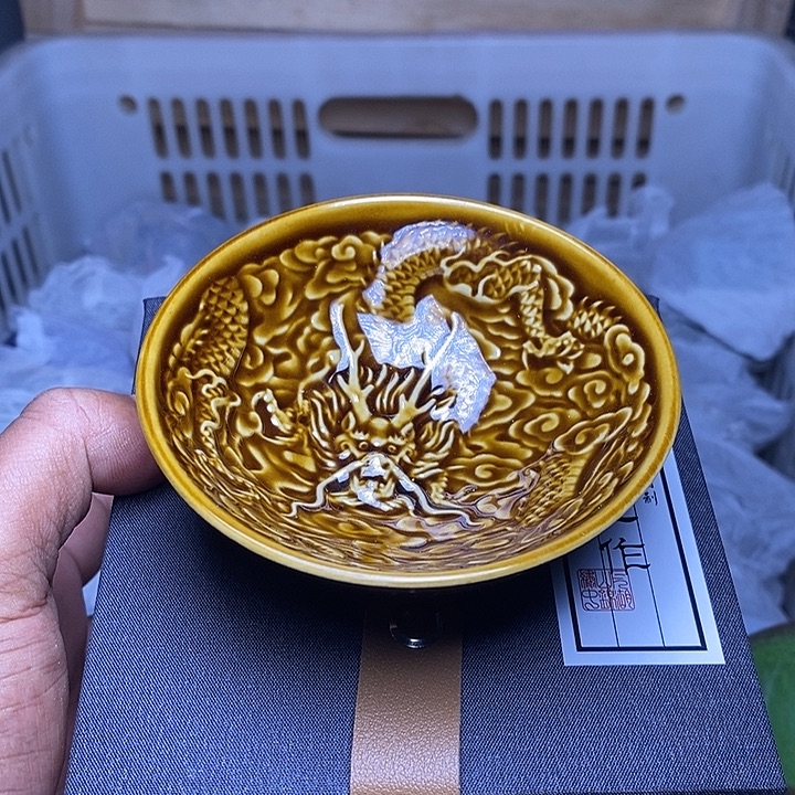 茶盏建盏喝茶主人杯茶杯