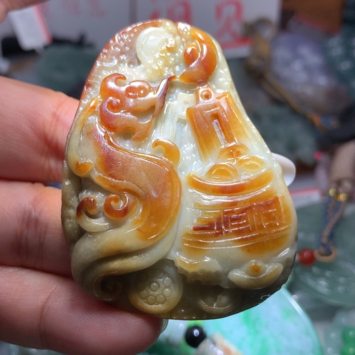 翡翠项链未镶嵌保真天然A货翡翠